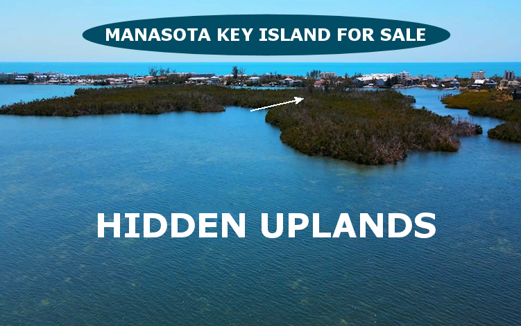 Lemon Bay Island property — south of The Pointe, Manasota Key